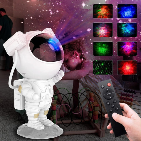 Astronauta Proyector de Galaxia y Nebula: ¡Viaje Estelar en tu Hogar! 🌌🚀 Tienda Murilika