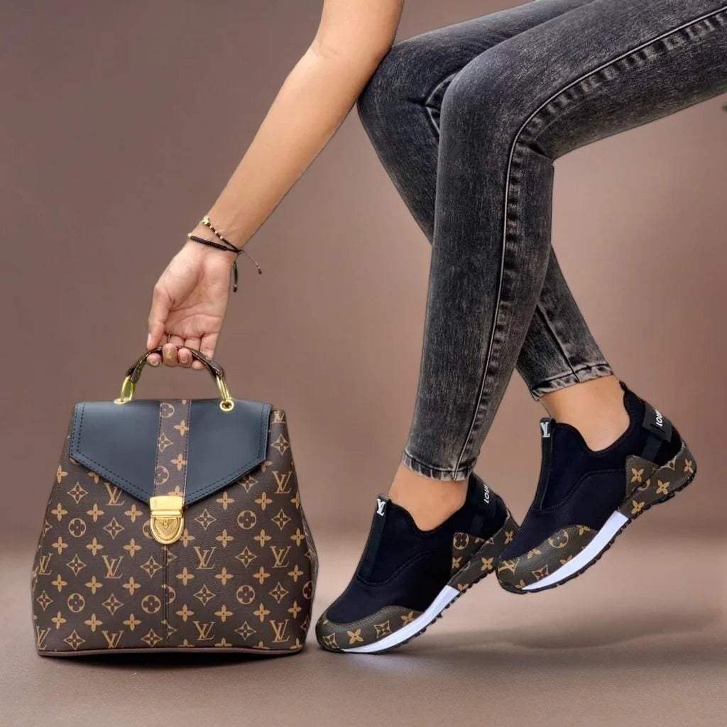 COMBO LV   REF.SLIP-ON - TENIS + MORRAL