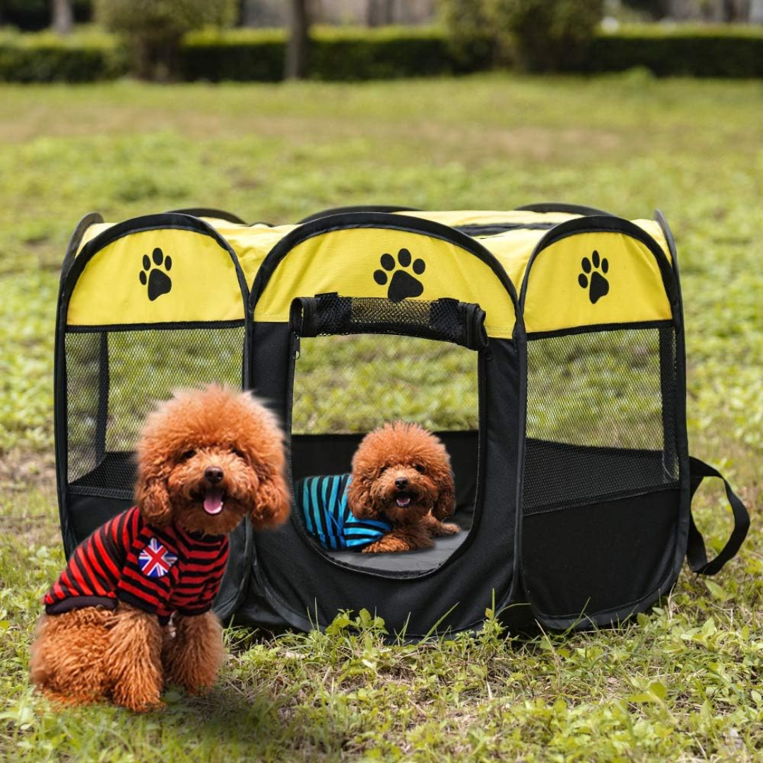 ¡Explora el Corral Plegable de Lujo para tus Mascotas! 🐾 Tienda Murilika